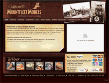 Tablet Screenshot of mountfleetmodels.co.uk